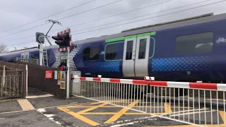 Scotrail Express Class 385 Flies By At Kingsknowe Going to Edinburgh Waverley