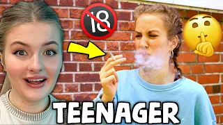 LiDiRo reagiert auf 13 Dinge die fast JEDER Teenager HEIMLICH macht 😈 #justleo #teenager