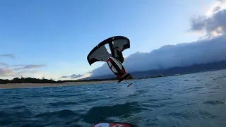 Maui Test Session on Awesome Reedin Wing Gear