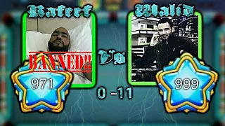 walid 8 ball pool vs rafeef 8 ball pool | Highest level in 8 ball pool history