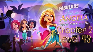 63 Fabulous Angela's New York to LA Walkthrough - Ch 2 Level 43 - 6th in Series🌴 BELLALUNA 🌴