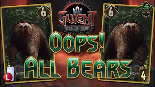 NEW EVENT - ONLY BEARS! GWENT BEARLY BALANCED SEASONAL EVENT SKELLIGE DECK GUIDE