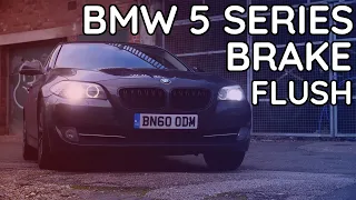 BMW 5 Series Brake Fluid Flush & Bleed - F10 Guide