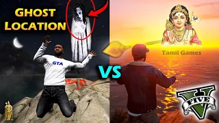 GTA5 Tamil - Franklin Visits GHOST LOCATION !!!! RX 100 Bike Trip | Tamil Games |