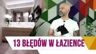 13 najczęstszych błędów przy projektowaniu łazienki | Lurvig Vlog #27