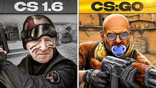 CS:GO против CS 1.6