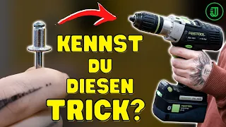 So einfach kannst du METALL VERBINDEN - mit deinem AKKUSCHRAUBER! | Jonas Winkler