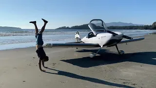 Vans RV-6 Landing On The Beach Of A Secluded Island | Vlog