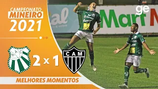 CALDENSE 2 X 1 ATLÉTICO-MG | MELHORES MOMENTOS | 6ª RODADA MINEIRO 2021 | ge.globo