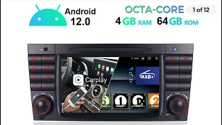 Android Car Head Unit Mercedes w203 Review