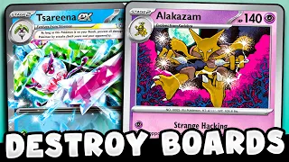 DESTROY Your Opponent's Bench with Alakazam & Tsareena ex!