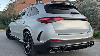 NEW 2024 Mercedes GLC63 AMG +SOUND! Most Beautiful 4-Cyl Disappointment? Interior Exterior Drive