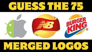 Guess The 75 Brands From These Merged Logos In 3 Seconds