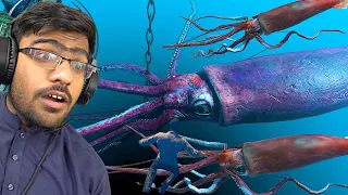 Giant Squid Attacked Us Deep In The Ocean | Stranded Deep Part 7
