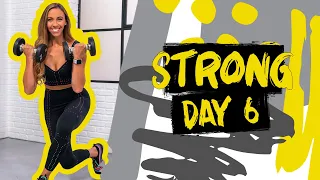 40 Minute Full Body Strength Workout | STRONG - Day 6