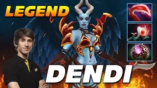 Dendi Queen of Pain HARD CARRY | Dota 2 Pro Gameplay