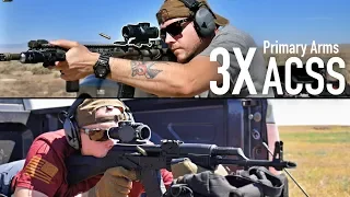 Primary Arms 3X ACSS Prism Scope Review