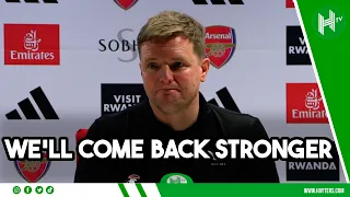 WE KNEW THEY WERE COMING! | Eddie Howe on failing to defend Arsenal's DEADLY set pieces