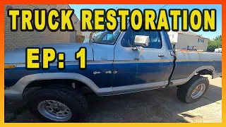 Rebuilding A 1979 Ford F150 From Start To Finish #shorts