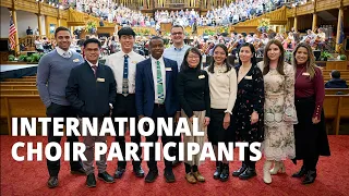 Tabernacle Choir’s New Pilot Program Welcomes International Participants