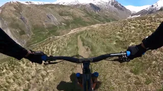 Enduro La Grave, La Meije, Descente de L'Aiguillon