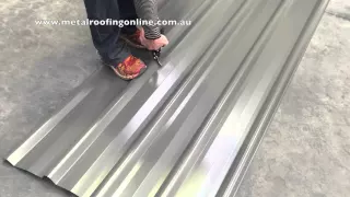 How to: Cut a Trimdek Roof Sheet | Metal Roofing Online