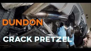 LOUD RSR SOUND on a 718 GT4 - Dundon Crack Pretzel