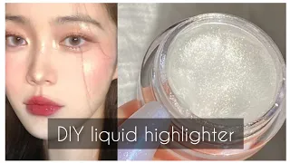 DIY liquid highlighter/illuminator ✨