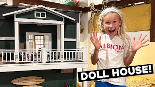 WE SURPRISED DOROTHY WITH A BUCKET LIST DOLL HOUSE FOR HER 10TH BIRTHDAY