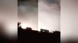 Intense lightning storm with frequent lightning recorded at Centurion, Johannesburg