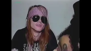 Guns N' Roses Interview CBGB's (1987)