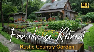 Rustic Farmhouse Garden Ideas: Integrating Countryside Charm and Tranquility into Your Outdoor Space