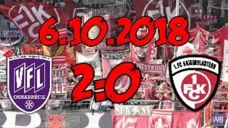 VfL Osnabrück 2:0 1. FC Kaiserslautern - 6.10.2018 - Eine ganz besondere Auswärtsfahrt
