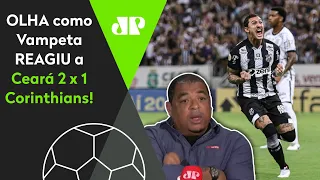 "MEU DEUS, CÁSSIO!" OLHA as REAÇÕES de Vampeta a Ceará 2 x 1 Corinthians!