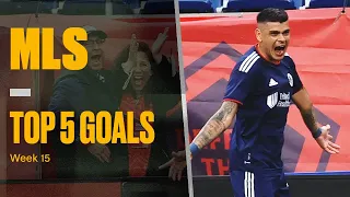 Top 5 Goals of MLS 2022: Week 15