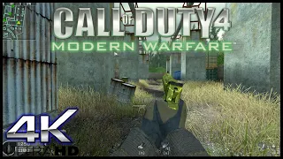 Call of Duty 4 Modern Warfare Multiplayer 2020 Pipeline Gameplay 4K