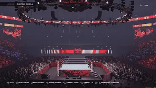 Raw after Wrestlemania 2024 - WWE 2k24 Create an Arena