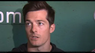 BACK IN FENWAY: Giants rookie Mike Yastrzemski talks about playing at Fenway where his grandfather s