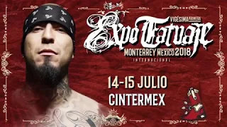 Dharius Expo Tatuaje Monterrey en Cintermex