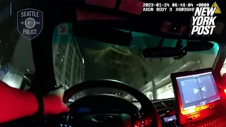 Cop caught on bodycam laughing about grad student killed in police car collision
