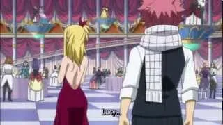 Fairy Tail - Funny Scene - Almost Romantic Natsu - Lucy's Imagination