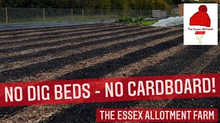 NO DIG BEDS USING ZERO CARDBOARD! | vegetable grower UK | vlog #46
