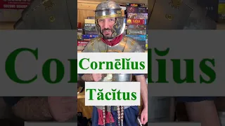 How do you say TACITUS in Latin? #latin #ancientrome #romanempire #language #pronunciation