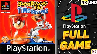 Bugs Bunny & Taz: Time Busters [PS1] 100% Gameplay Walkthrough FULL GAME [4K60ᶠᵖˢ UHD🔴]