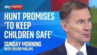 Chancellor promises 'to keep children safe'