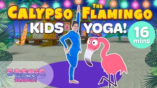 Калипсо Фламинго | Космическое детское йога-приключение!