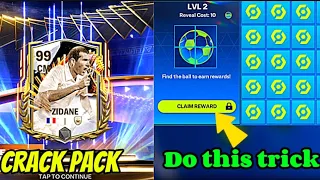 Fcmobile Trick ⚠️ - I got 99 ZIDANE from this pack 🤑 | Fcmobile Important Guide