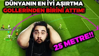 OHA!! 25 METRE İMKANSIZ AŞIRTMA GOLÜ ATTIM!! EFOOTBALL 2023 MOBILE