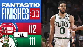 Final 1:00 WILD ENDING Celtics vs Pistons 🔥🔥