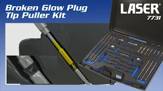 7731: Broken Glow Plug Tip Puller Master Kit M8, M9 & M10